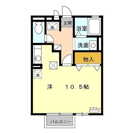 中川原駅 徒歩28分 1階の物件間取画像